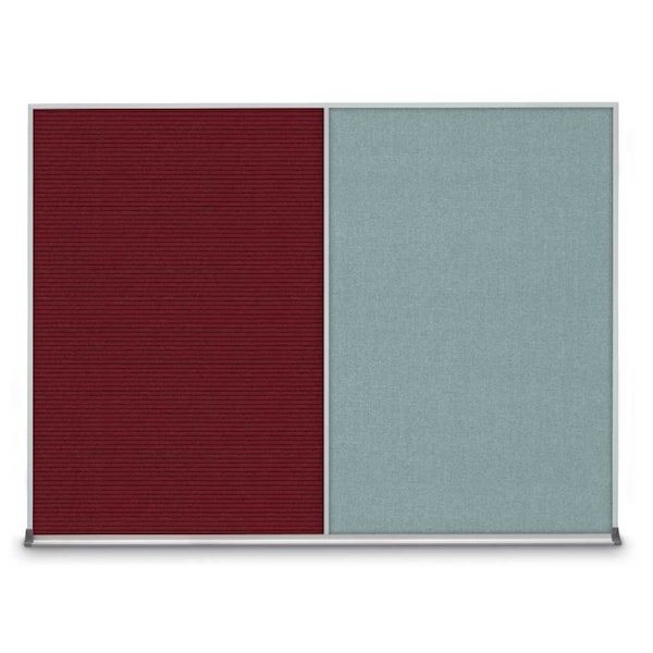 Triple Door Radius Plus Corkboard, 72" x